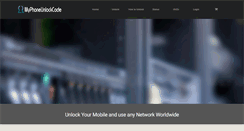 Desktop Screenshot of myphoneunlockcode.com